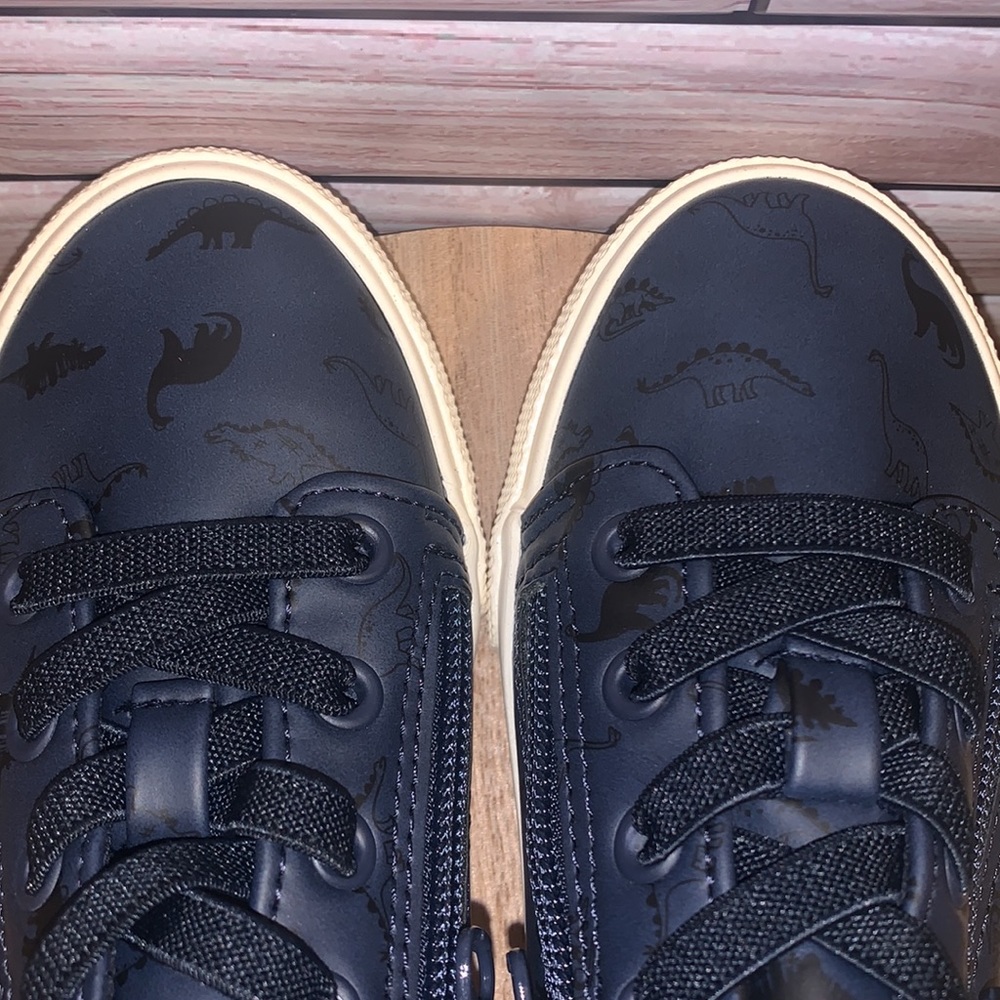 Cat & Jack Dinosaur Boys Double Zipper Sneakers
